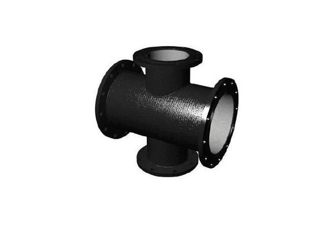 Чугунный фланцевый крест ВЧШГ 900х800