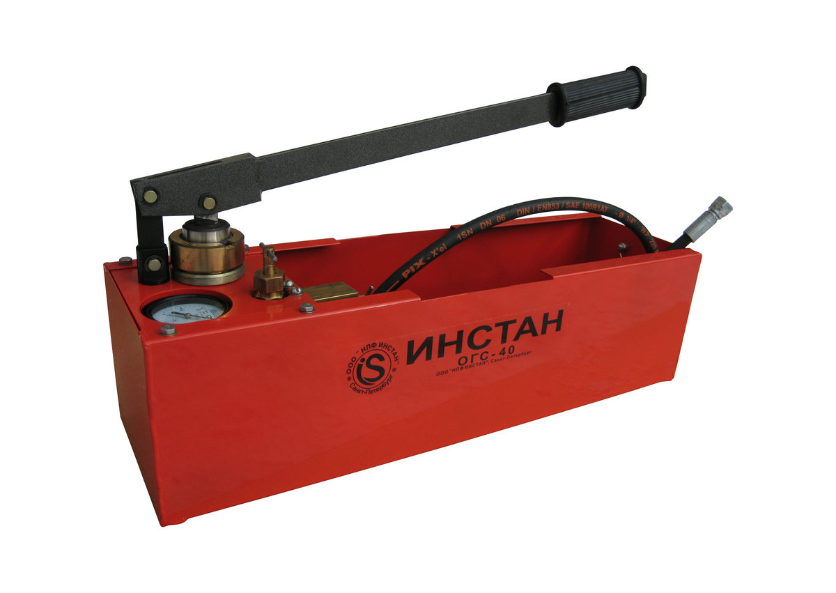 Насос опрессовочный ручной Инстан ОГС-40