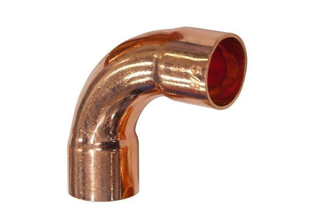 Медный однораструбный угол 90 ̊  4 1/8