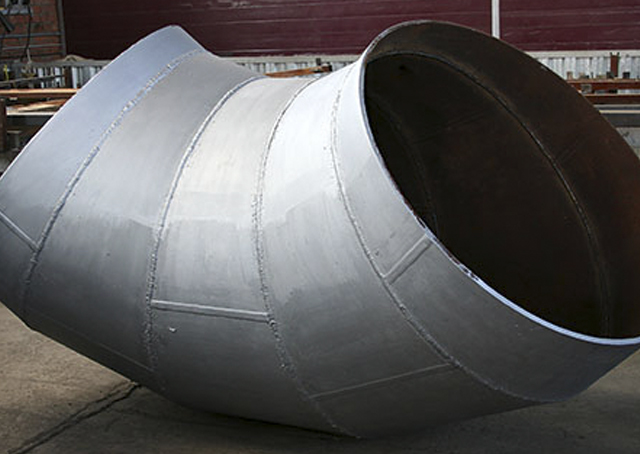 Секторный сварной отвод 60 ̊ 600х7 17Г1С